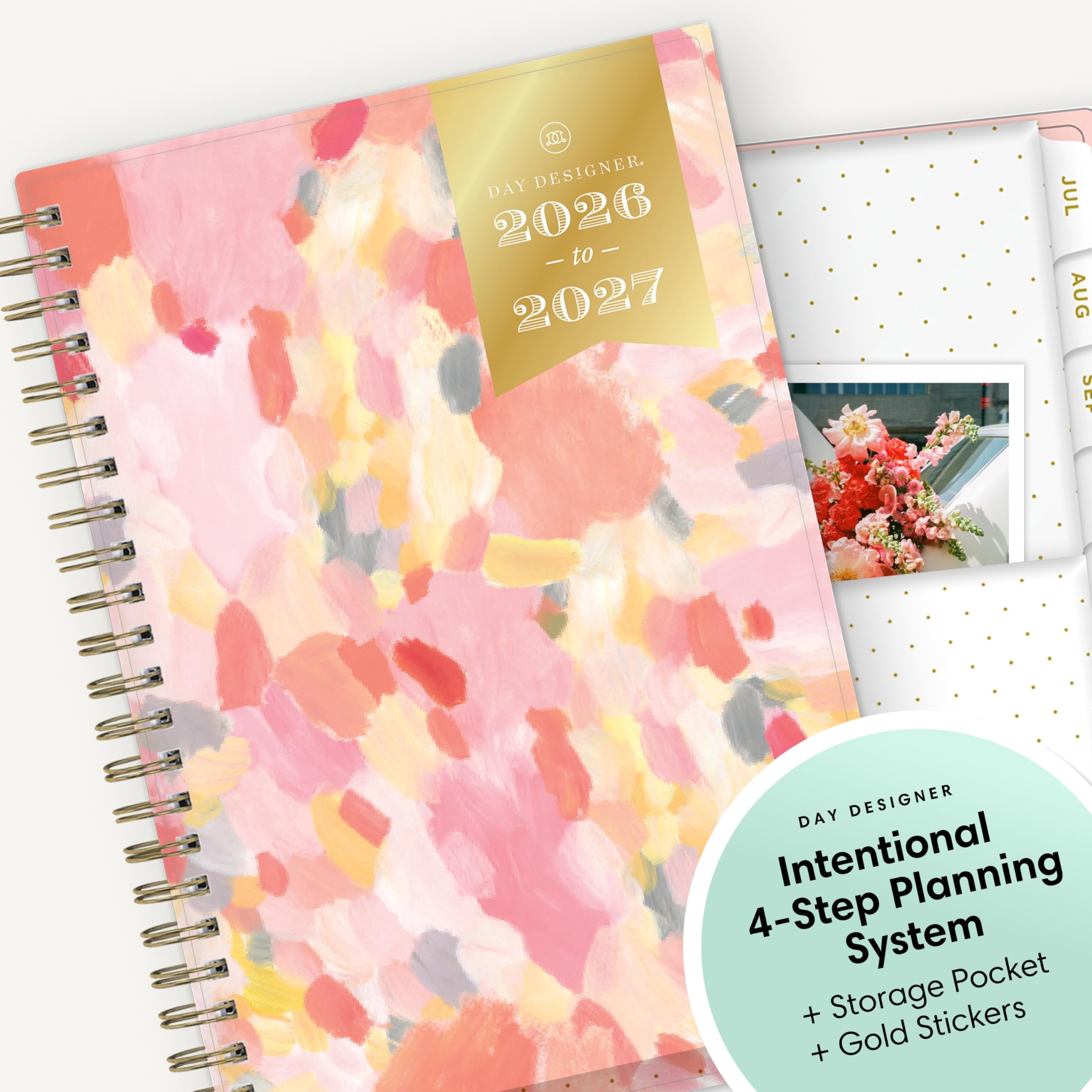 Blue Sky Day Designer 2026-2027 Weekly and Monthly Academic Year Planner Calendar, July 2026 - June 2027, 5" x 8", Flexible Cover, Wirebound - Image 6