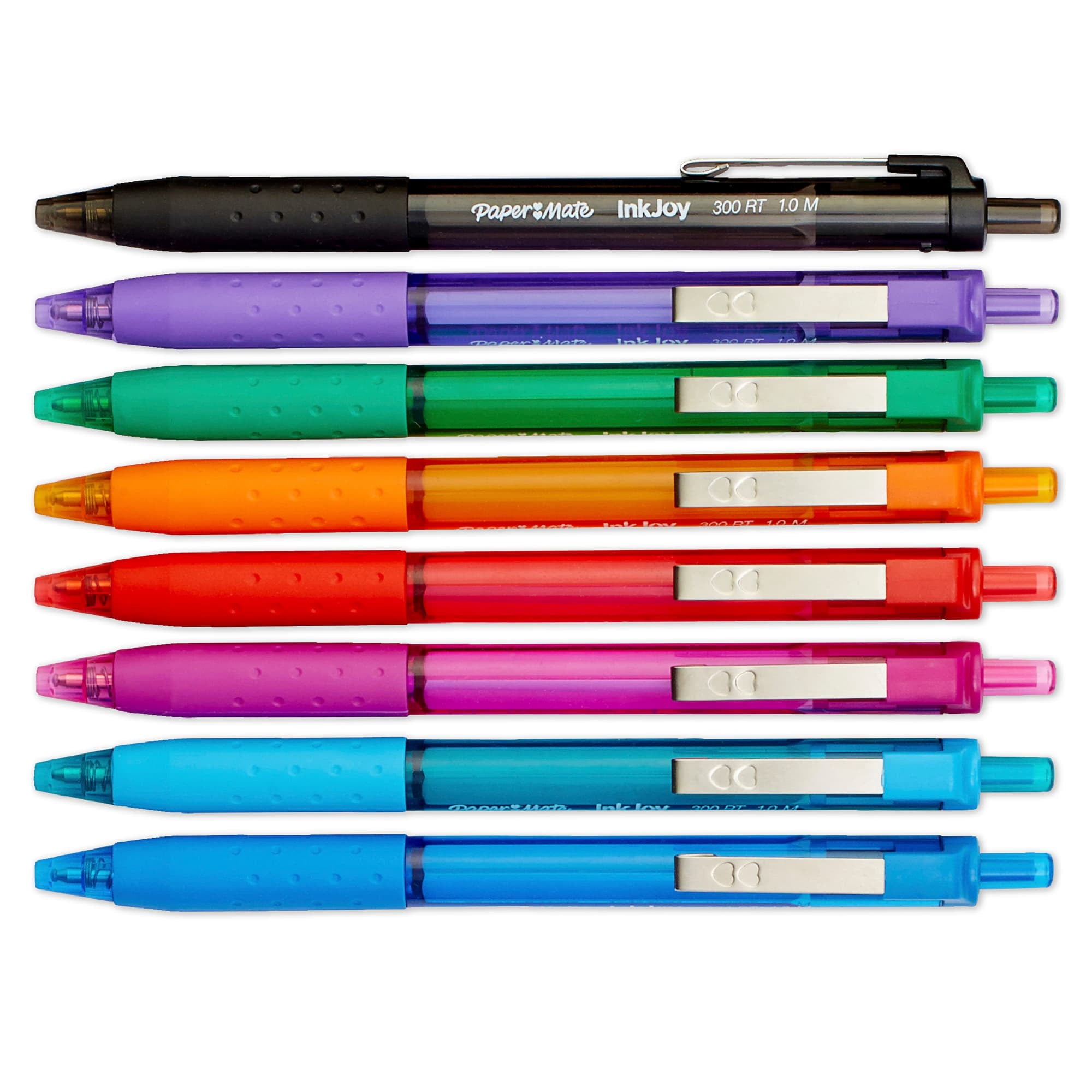 InkJoy Retractable Ballpoint Pen, 1.0 mm, Assorted Colors, 8 Count - Image 2