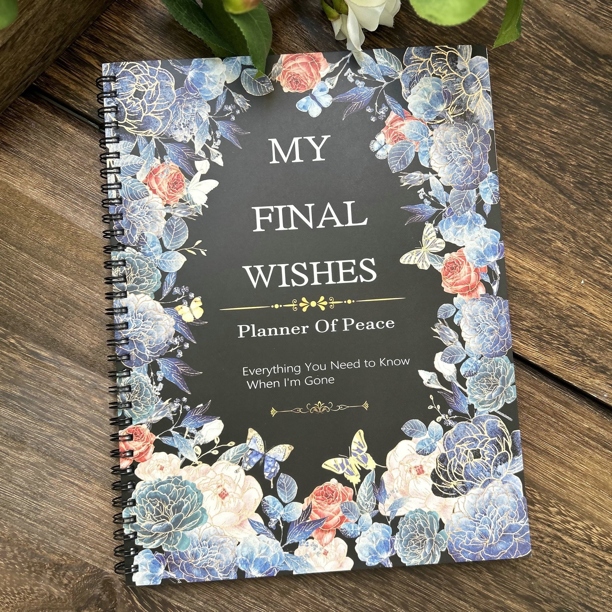 When I'm Gone End of Life Planner Final Wishes Organizer with Checklist Practical Notes Section for Personal Informat... - Image 4