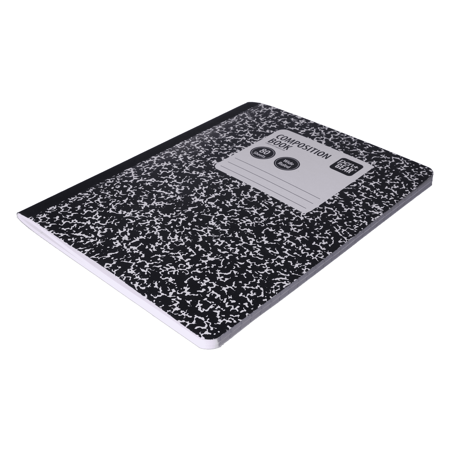 Pen+Gear Composition Book, Wide Ruled, 7.5"x 9.75", Marble Design, Paper Cover, 80 Sheets - Image 5
