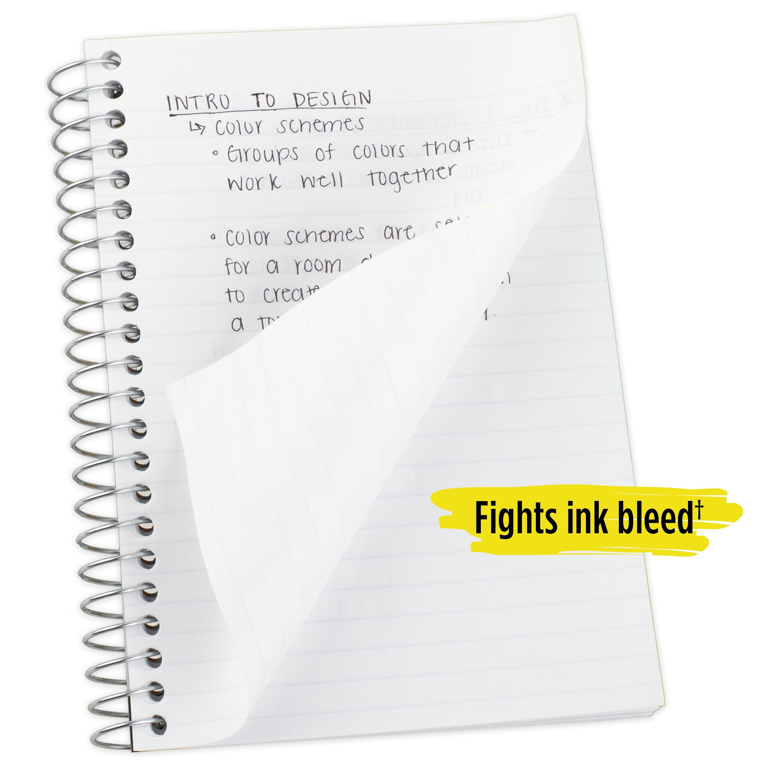 Five Star Personal Spiral Notebook, College Ruled, 7" x 4 3/8", Seaglass (450022CH1-WMT-MOD) - Image 6