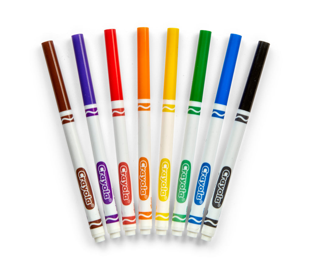 Thin Line Marker Set, 8-Colors - Image 3