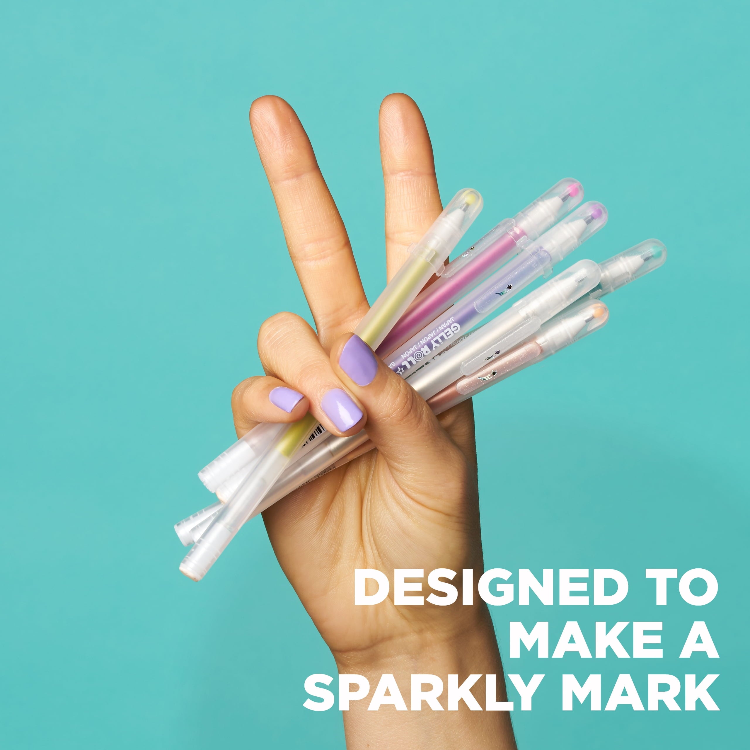 Sakura Gelly Roll Stardust Gel Pen Set, 6-Colors, Meteor - Image 5