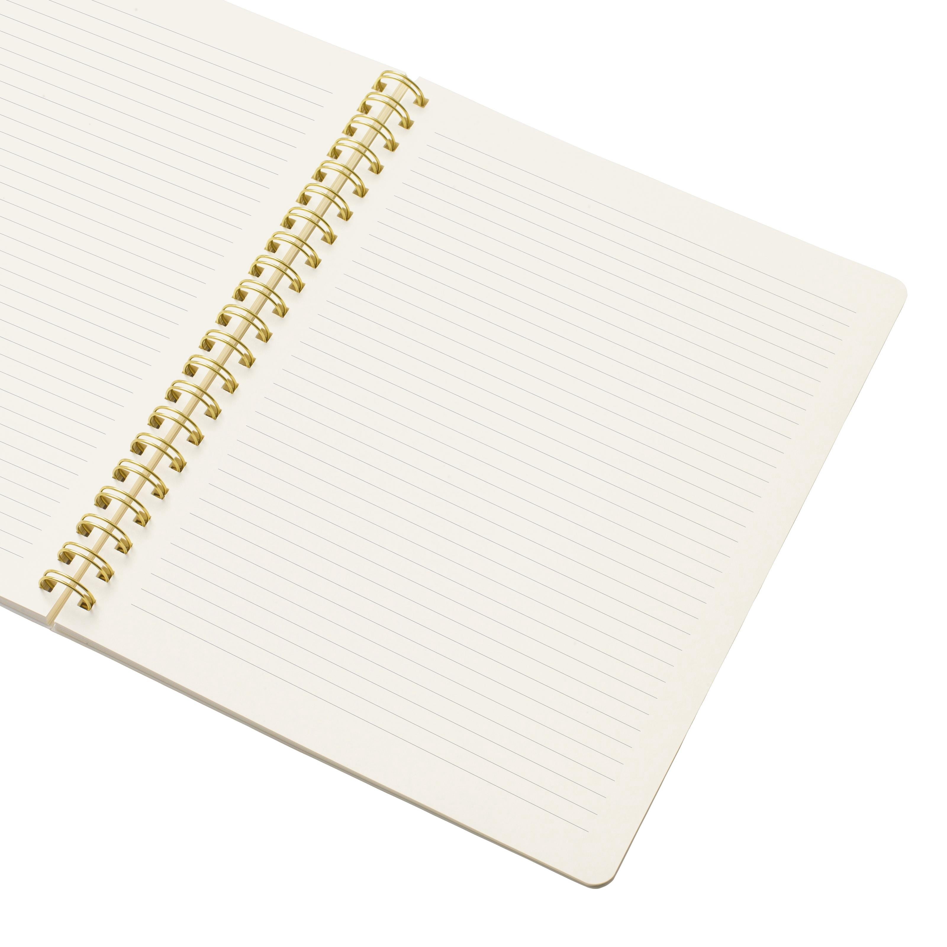 Lined Notebook, Spiral B5, Essential Notes, Pink - Image 3