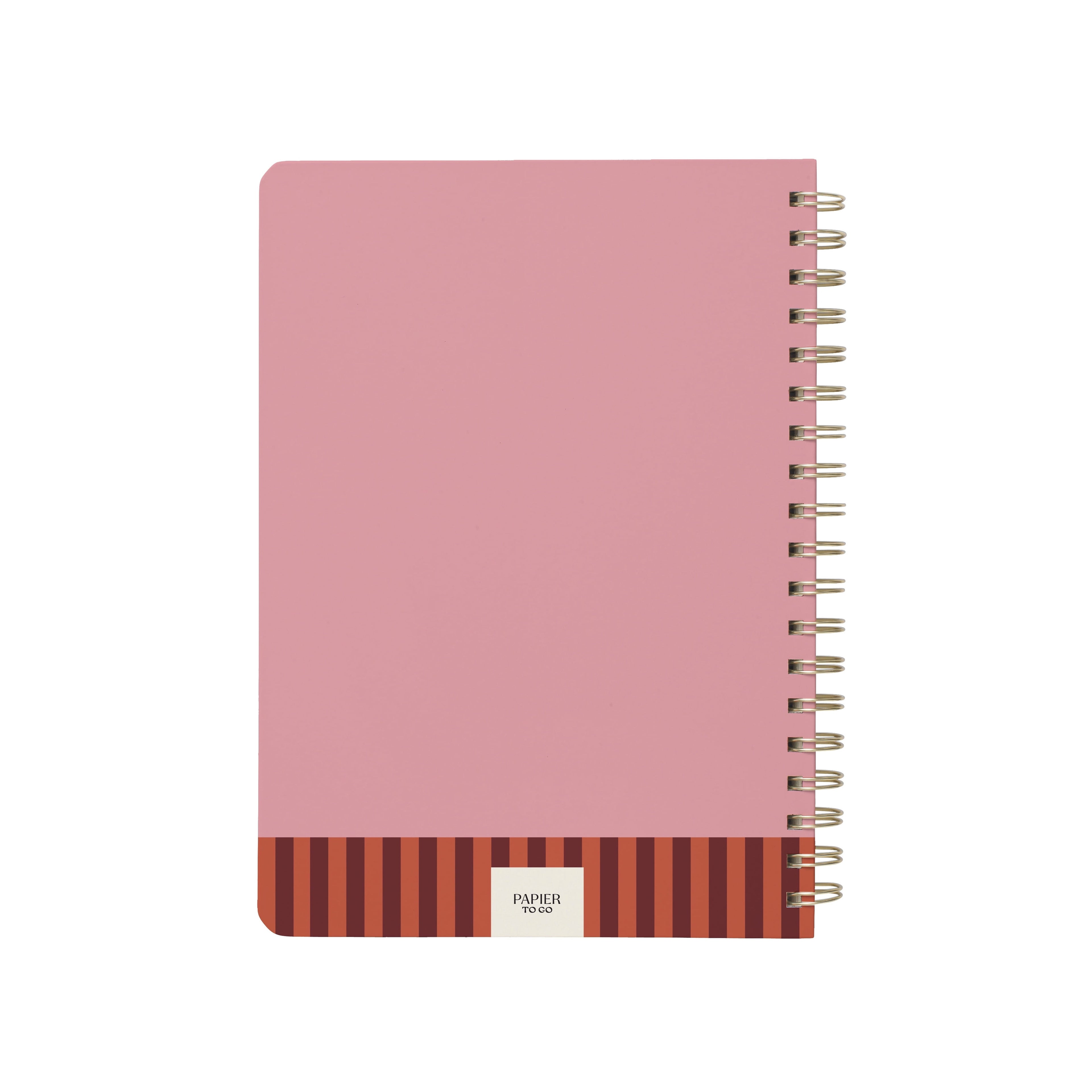 Lined Notebook, Spiral B5, Essential Notes, Pink - Image 2