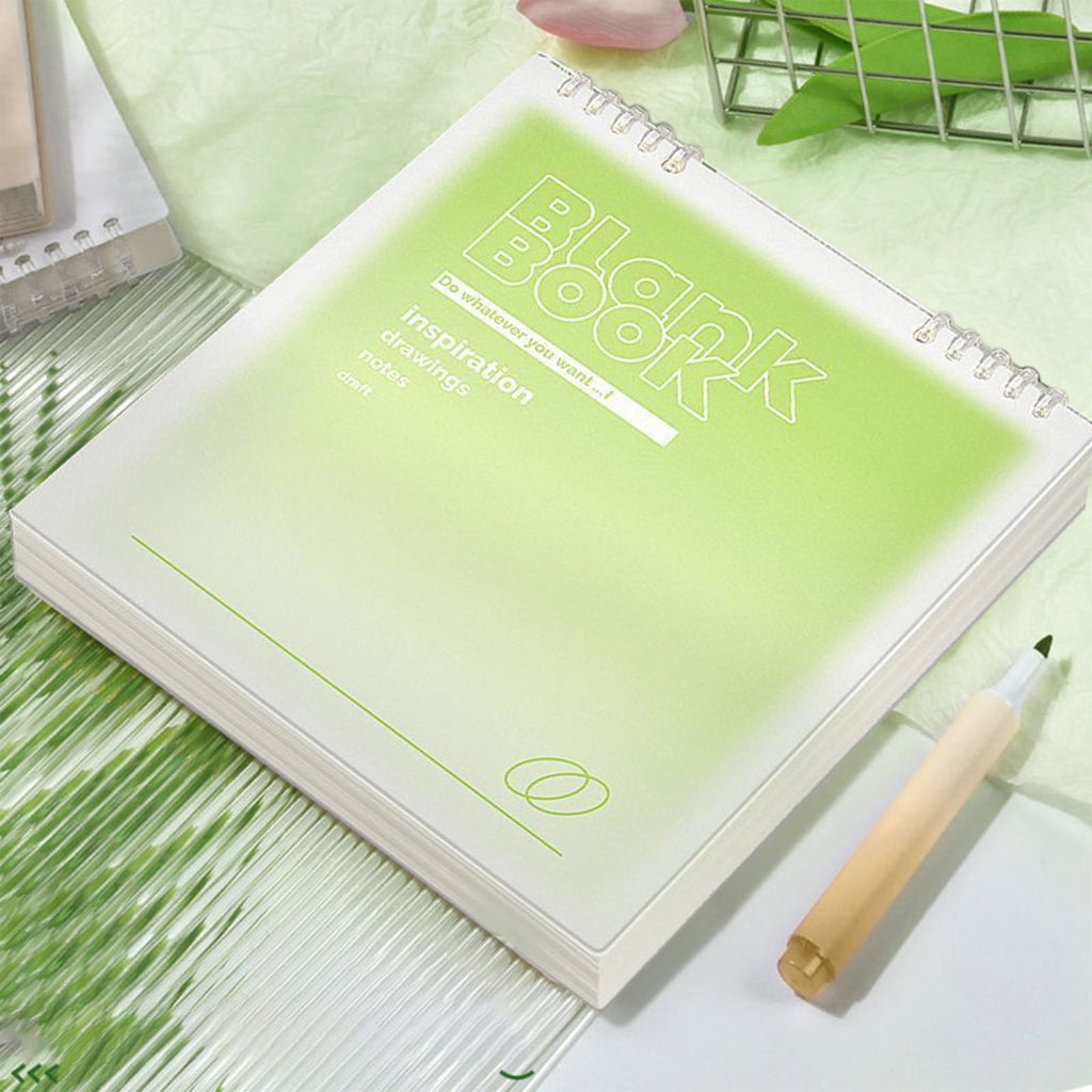 Spiral Notebooks,Discbound Spiral Notebook,7.87x7.87" Hardcover with Removable Pages, Modern Loose-Leaf Design for Customizable Office Note - Image 5
