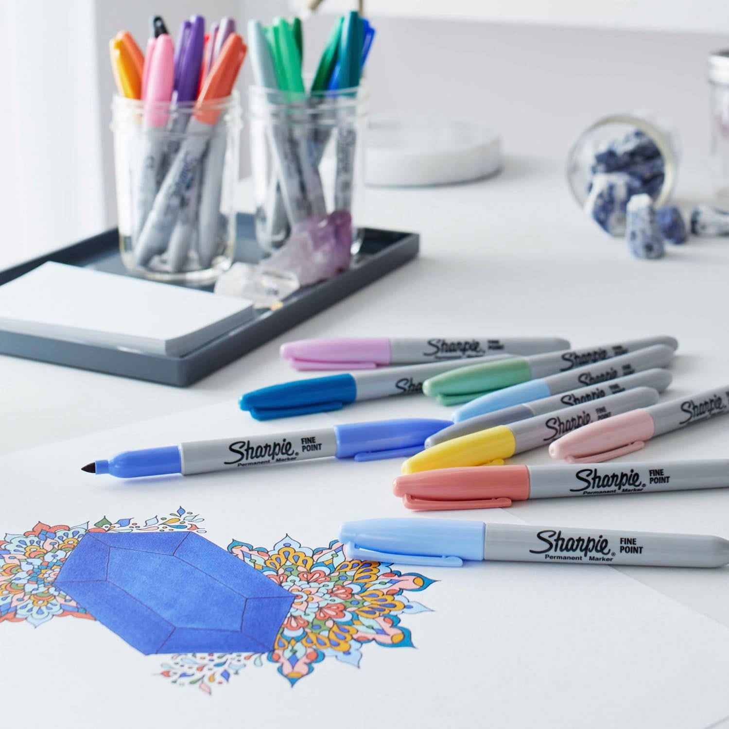 Markers, Fine Point, Featuring Color Markers, Assorted, 24 Count - Image 5