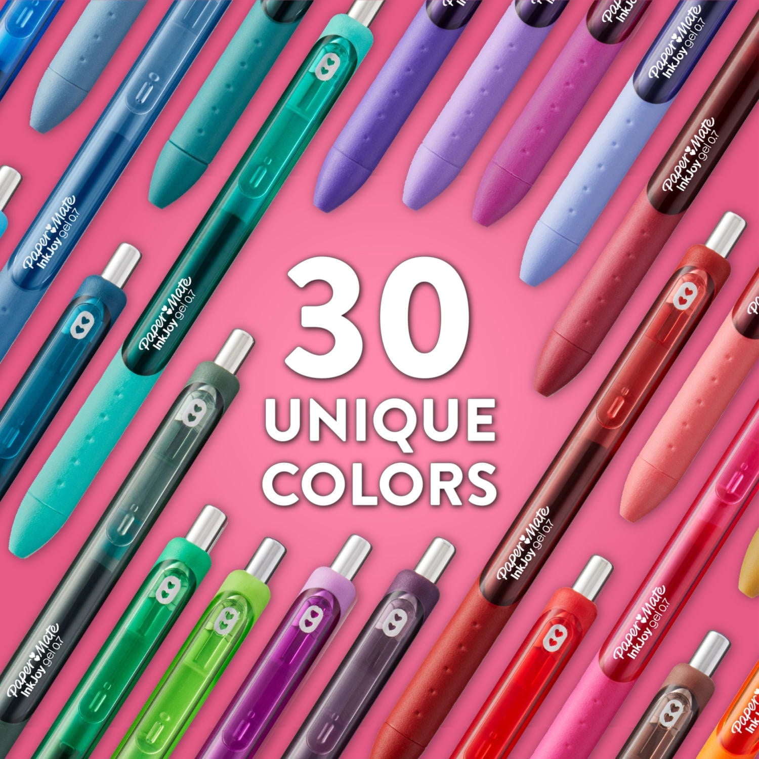 InkJoy Gel Pens, Assorted Retro Accent Colors, Medium (0.7mm), 4 Count - Image 4