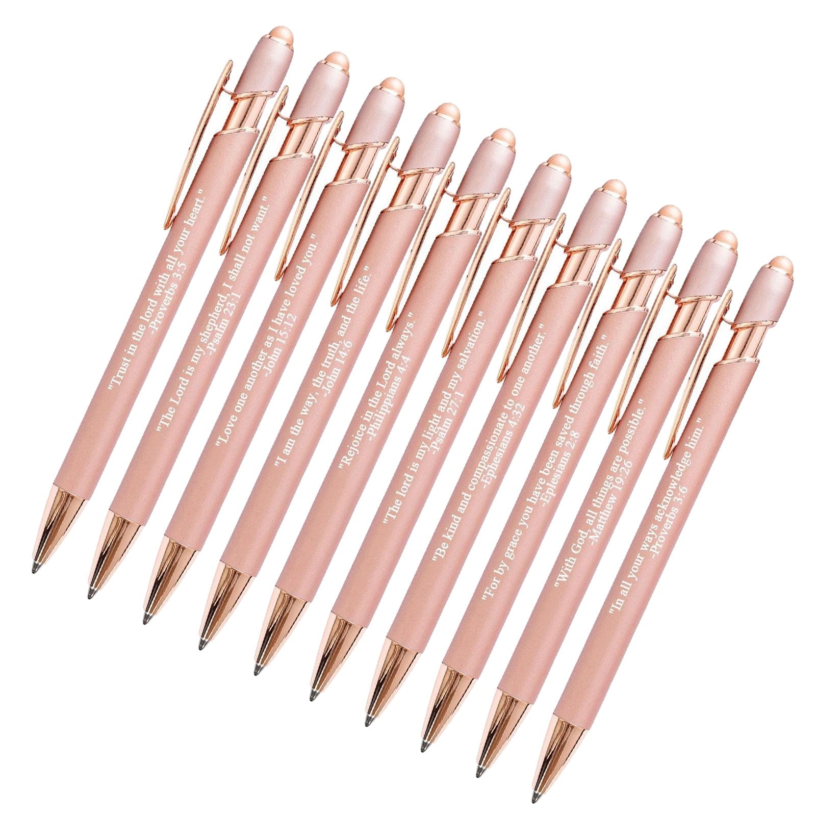 10pcs Pen Set Christian Pen with Touch Screens Writing Supplies - Image 4