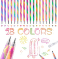 18 Pack Mixing of 3 Colors Magic Gel Pens Rainbow Pens Color Changing Ballpoint Pen Set for Adult Coloring Books, Doo...