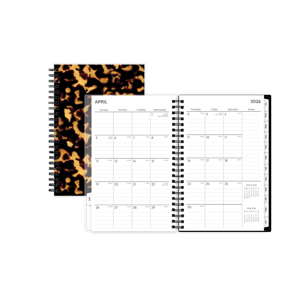 Blue Sky Monthly Weekly Planner, 5" x 8", Animal Print 15-Month (April 2026 - June 2027) - Image 3