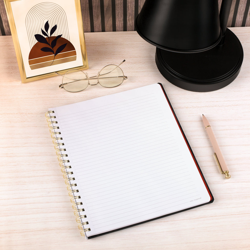 hardcover notebook, 160 pages, large, 9" x 11" - Image 5