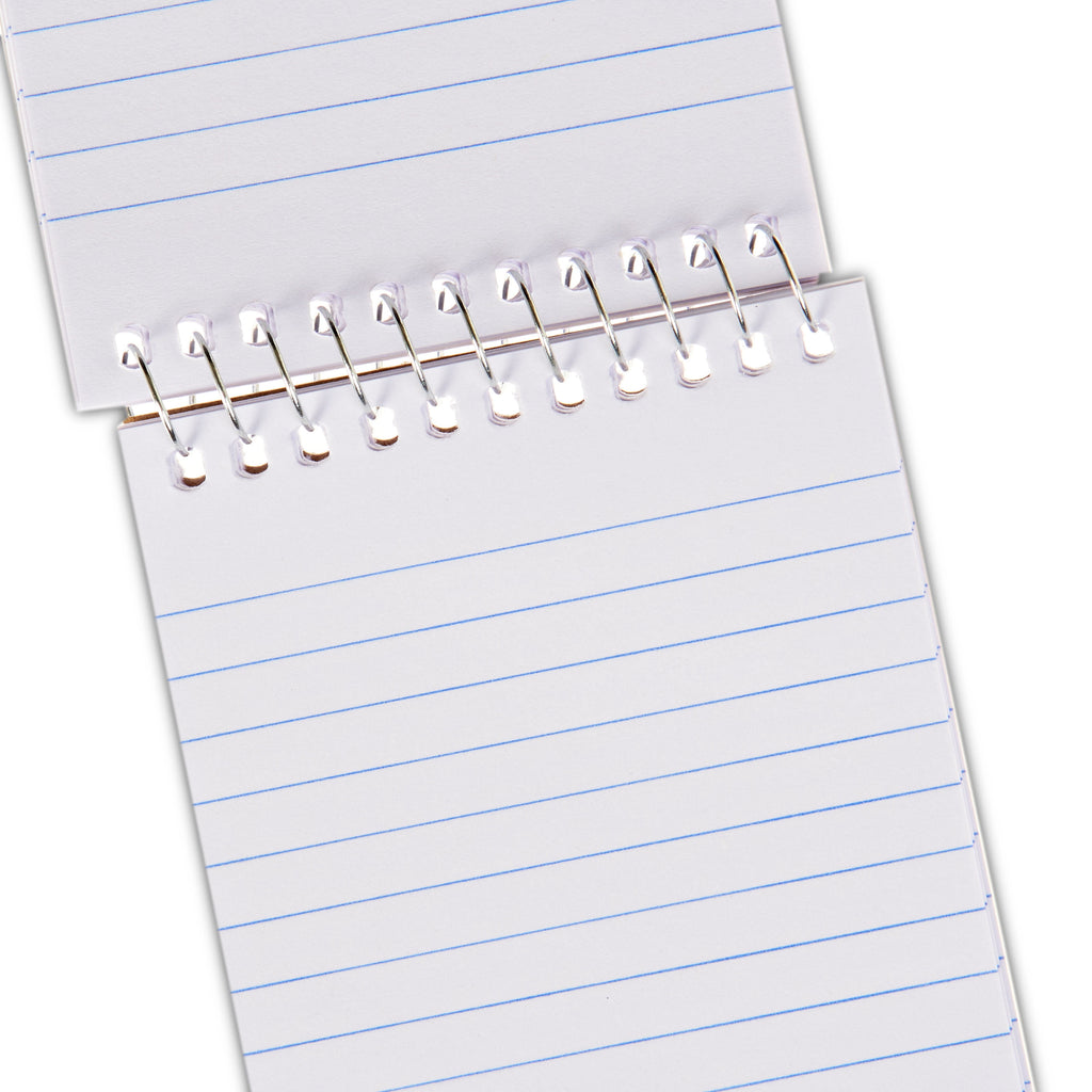Pen+Gear Memo Book, 3x5, Narrow Ruled Notebook, 80 Sheets, Blue Paper Cover, 1 Count - Image 4