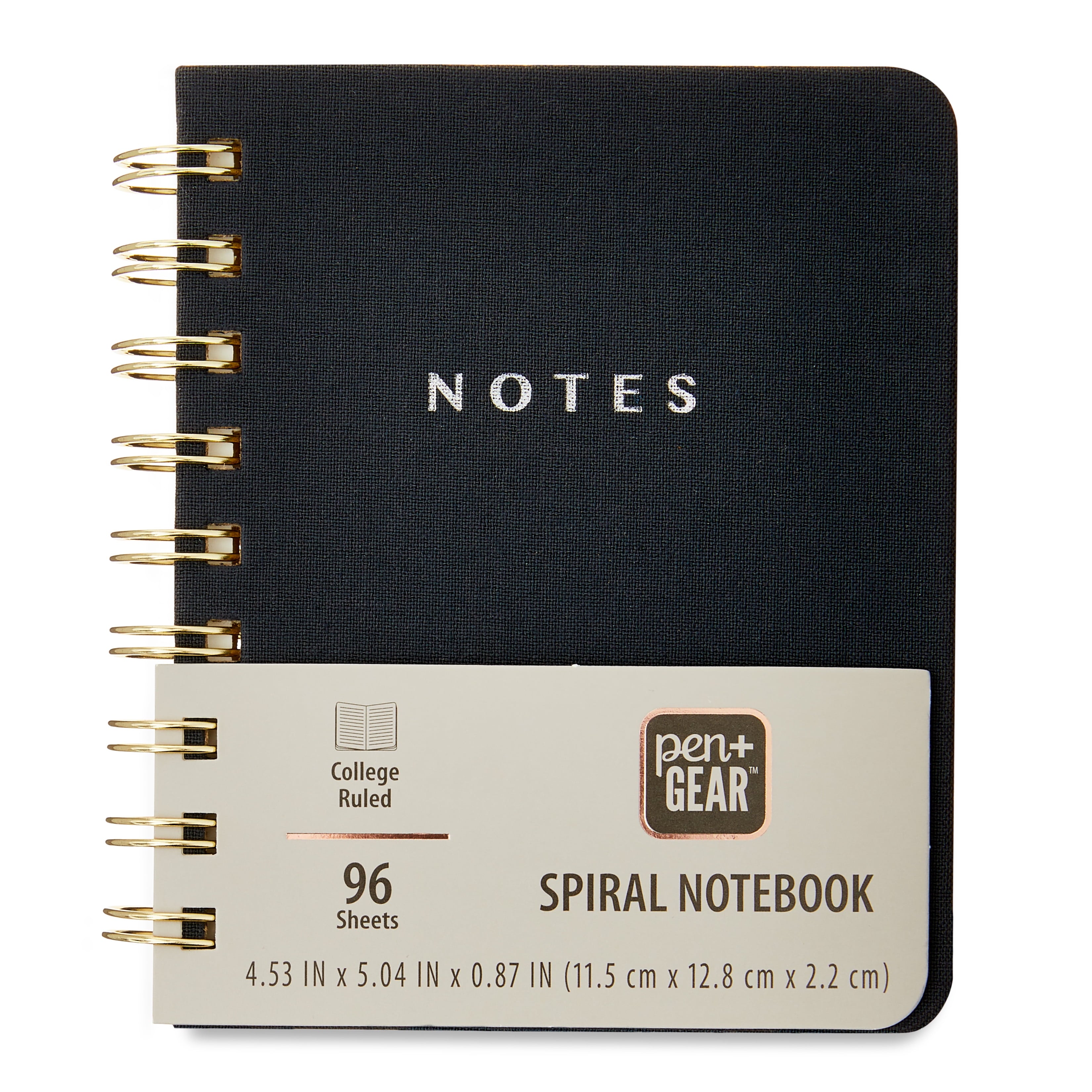 Pen+Gear Brand Small Memo Spiral Notepad, 4" x 5",192 Ruled Pages - Image 3