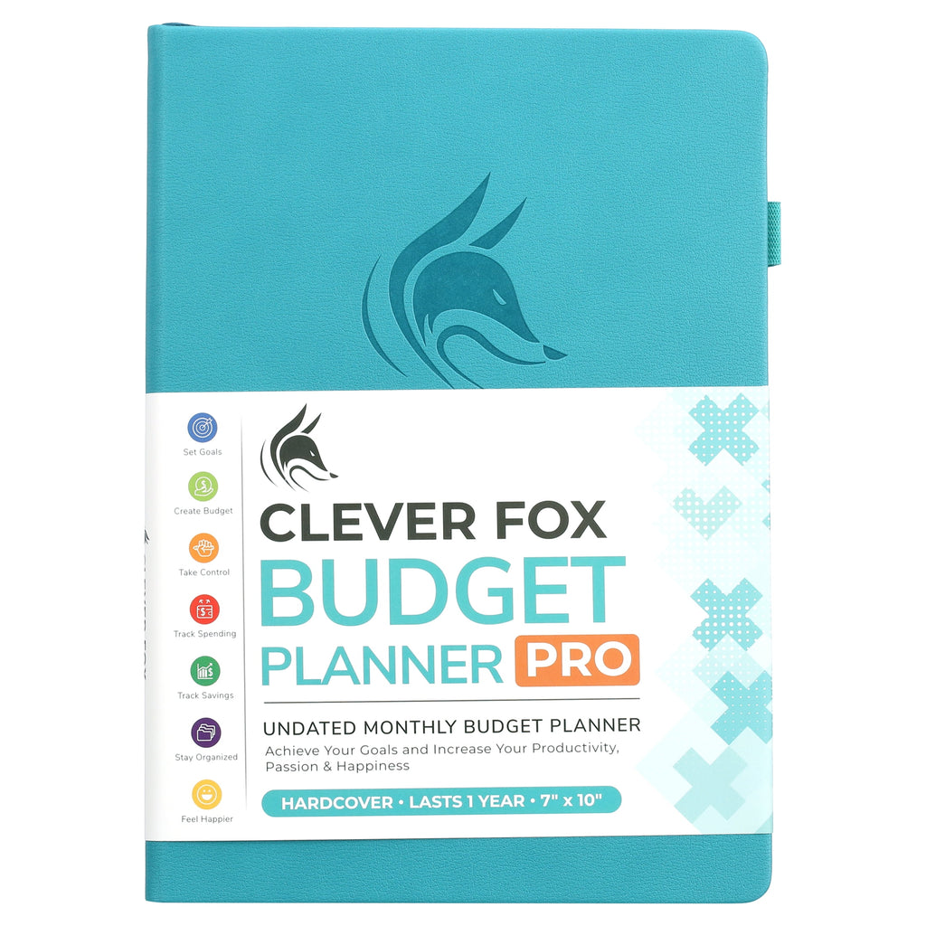 Clever Fox Budget Planner Pro - Financial Organizer + Cash Envelope Budget System. Monthly Finance Journal, Expense Tracker & Personal Accou - Image 2