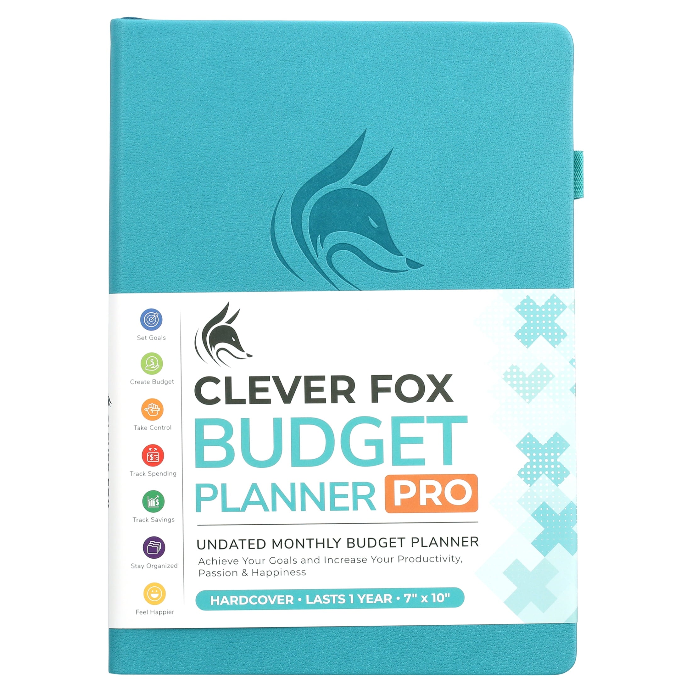 Clever Fox Budget Planner Pro - Financial Organizer + Cash Envelope Budget System. Monthly Finance Journal, Expense Tracker & Personal Accou - Image 2