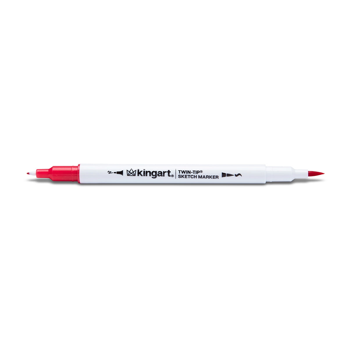 24-Color Twin Tip Sketch Markers Set – Dual Tip Art Markers for Drawing & Adult Coloring - Image 2