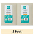 (2 pack) Poly Notebooks, Black & White, 5.75" x 4.2", 80 Ruled Pages, 2 Count