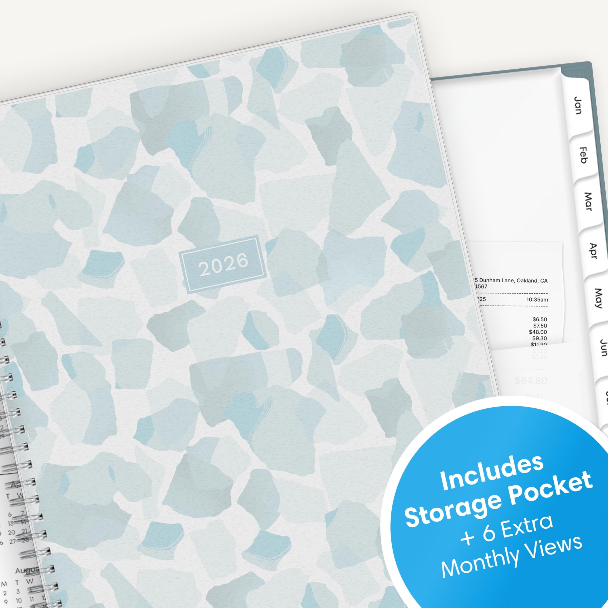 Blue Sky 2026 Weekly and Monthly Planner Calendar, January 2026 - December 2026, 8.5" x 11", Flexible Frosted Cover, Laminated Tabs, Durable - Image 5