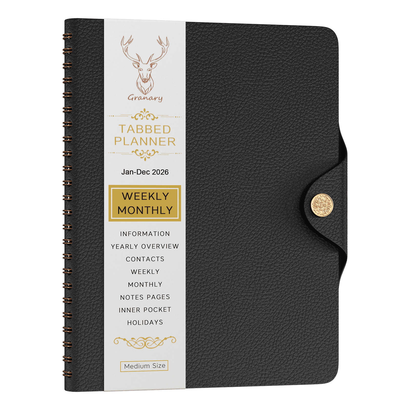 2026 Planner - Academic Weekly & Monthly Planner 2026 with Monthly Label,6.7" x 8.7", Jan. 2026 - Dec. 2026, Daily Pl...