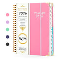 2026 Planner(Jan-Dec.2026,6.3"x8.5"),Annual Weekly Monthly Planner with Calendar Tabs,Agenda Schedule Planner for Sch...