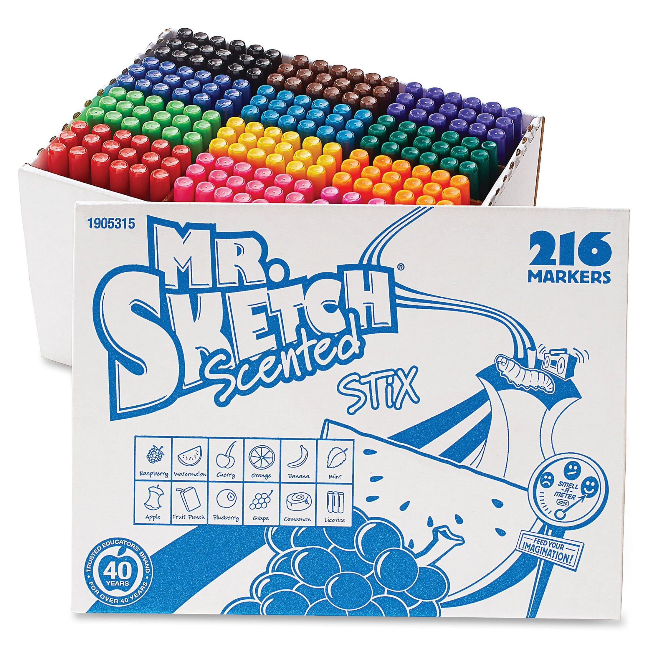 Stix Classpack Scented Markers, 216 / Box - Image 2