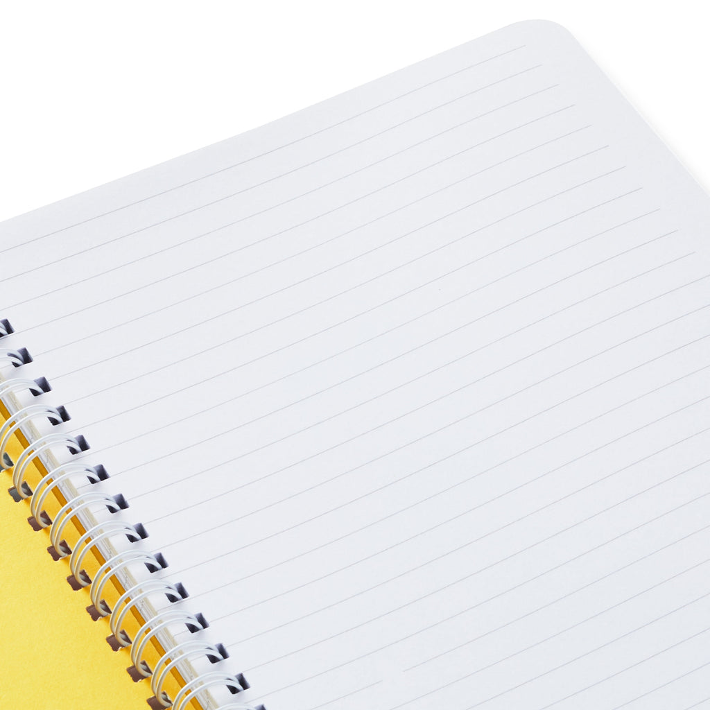 Spiral Notebook, Wide Rainbow Stripe, 100 Pages - Image 6