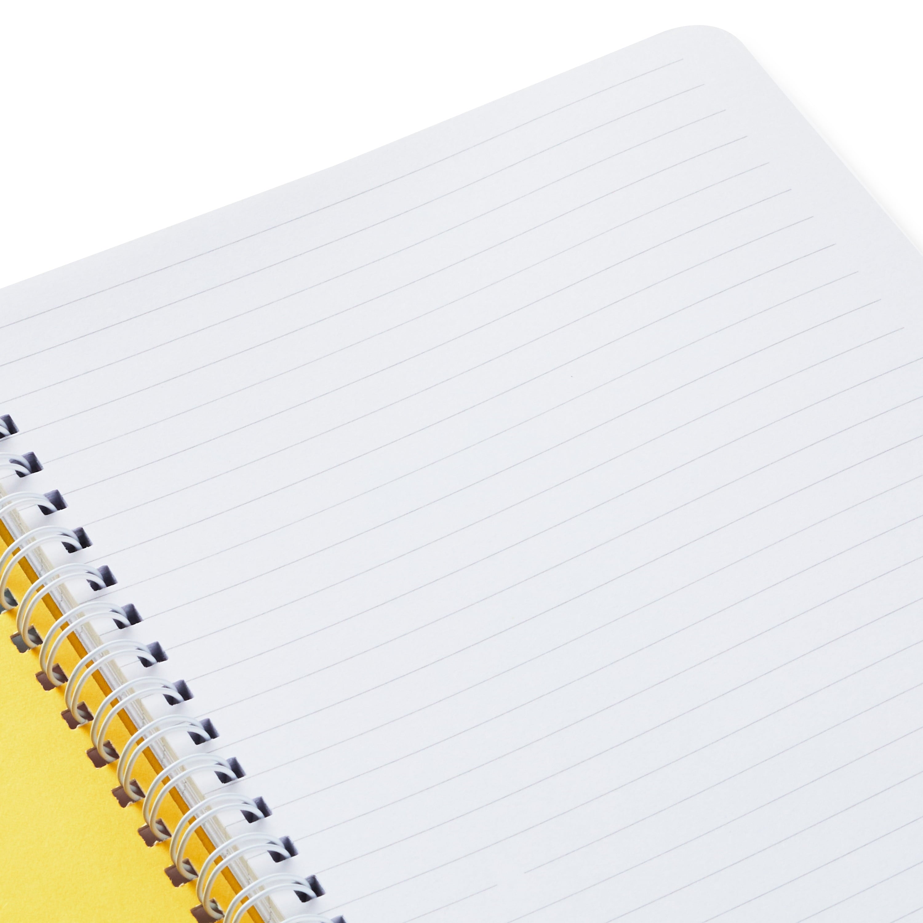 Spiral Notebook, Wide Rainbow Stripe, 100 Pages - Image 6