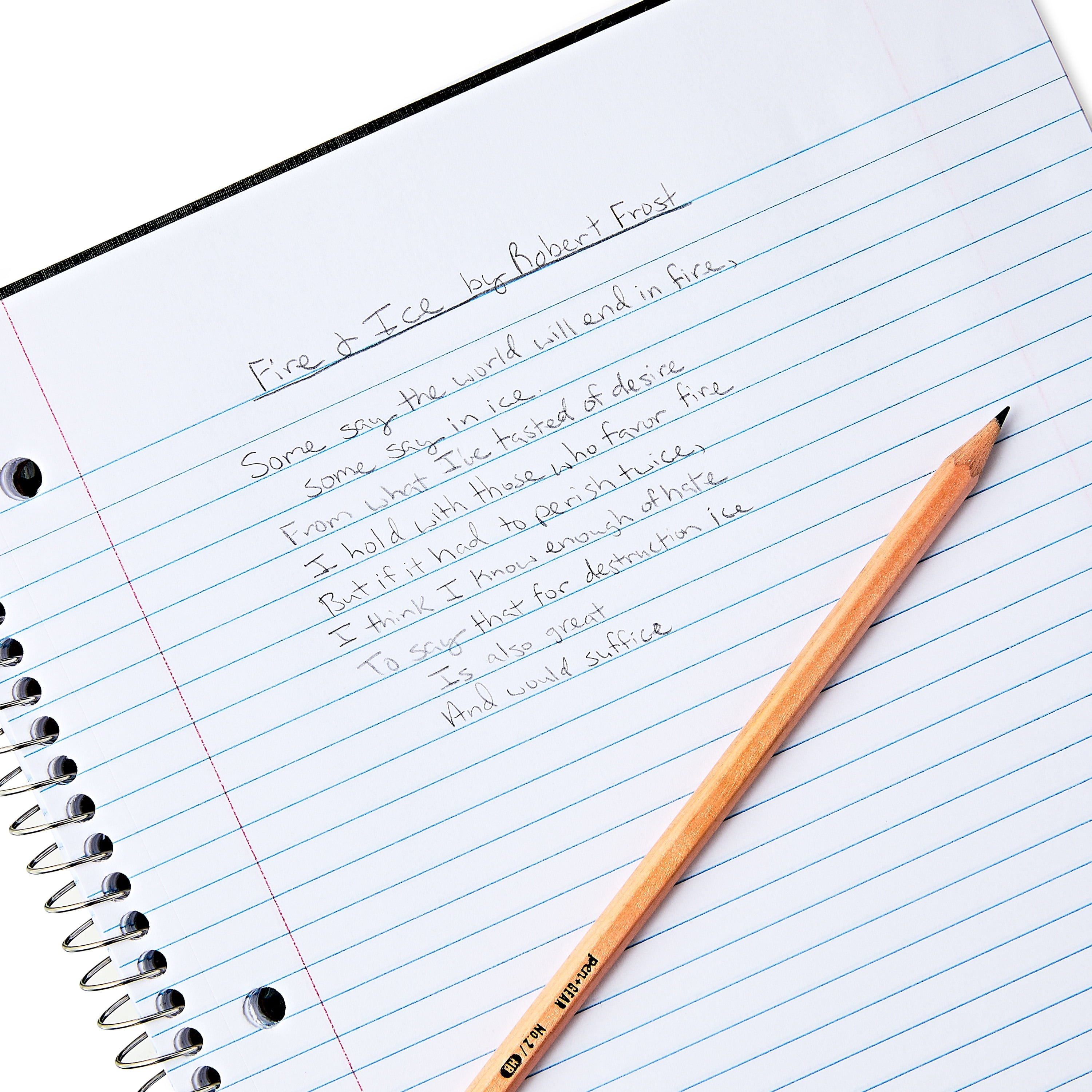 1-Subject Poly Notebook, Black, 9" x 11", 100 Sheets - Image 2