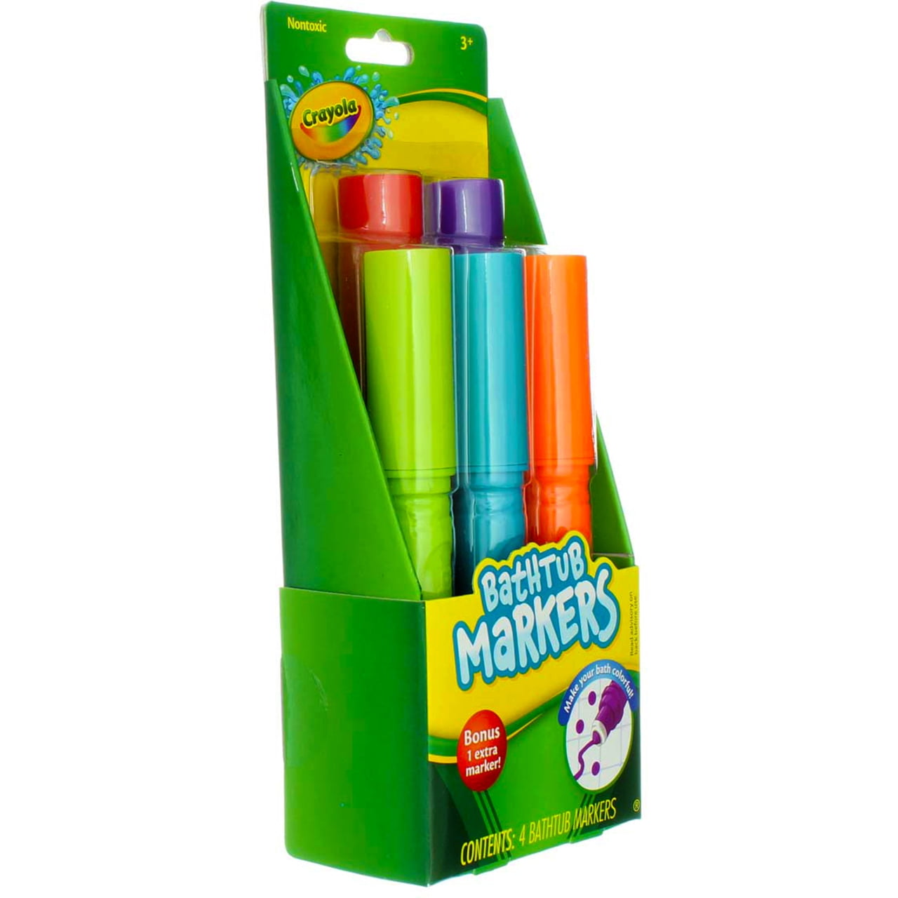 Crayola Bathtub Markers, 5 Count, Assorted Colors - Image 4