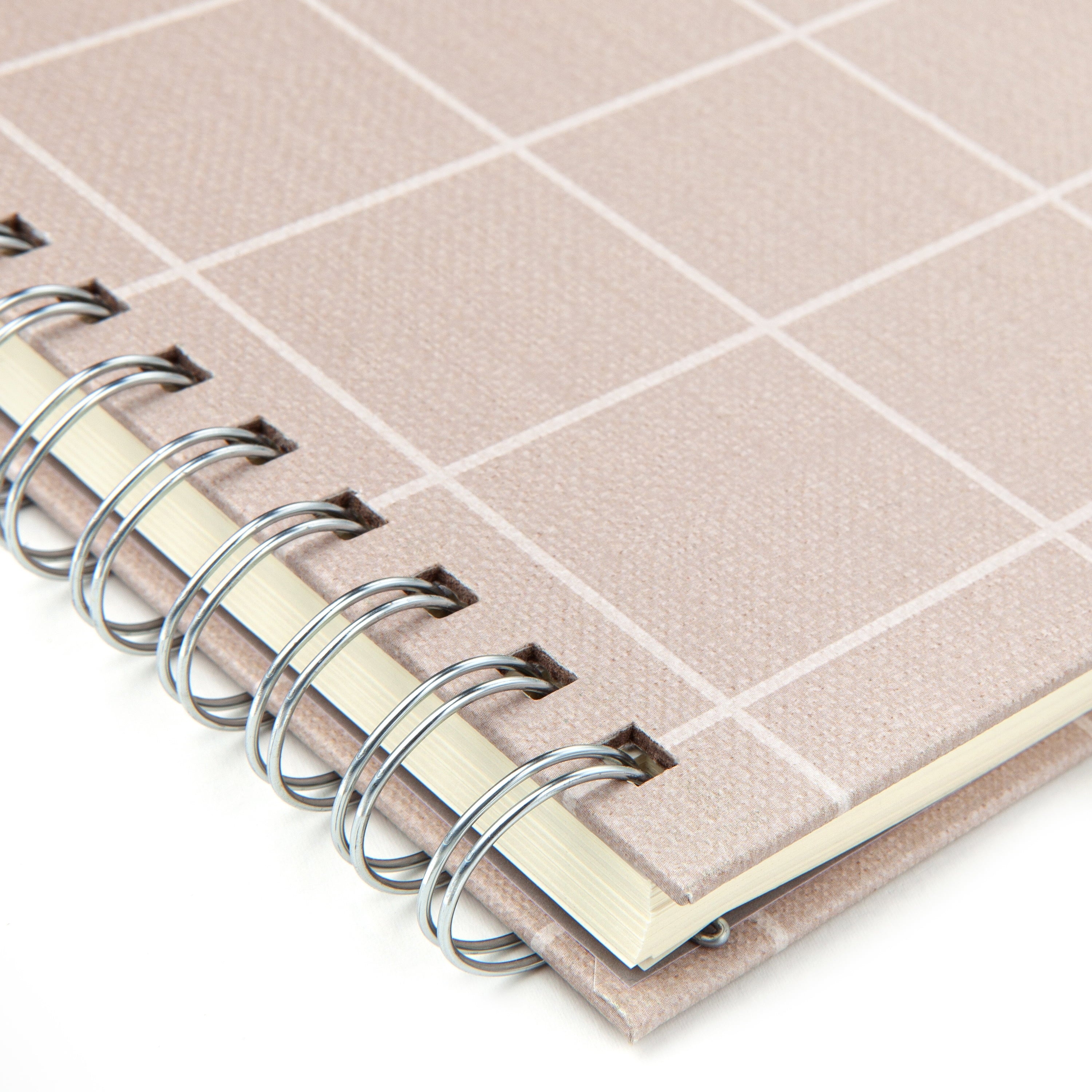 Notepad, 7.4" x 9.75", Checked Tan, 105 Sheets - Image 6