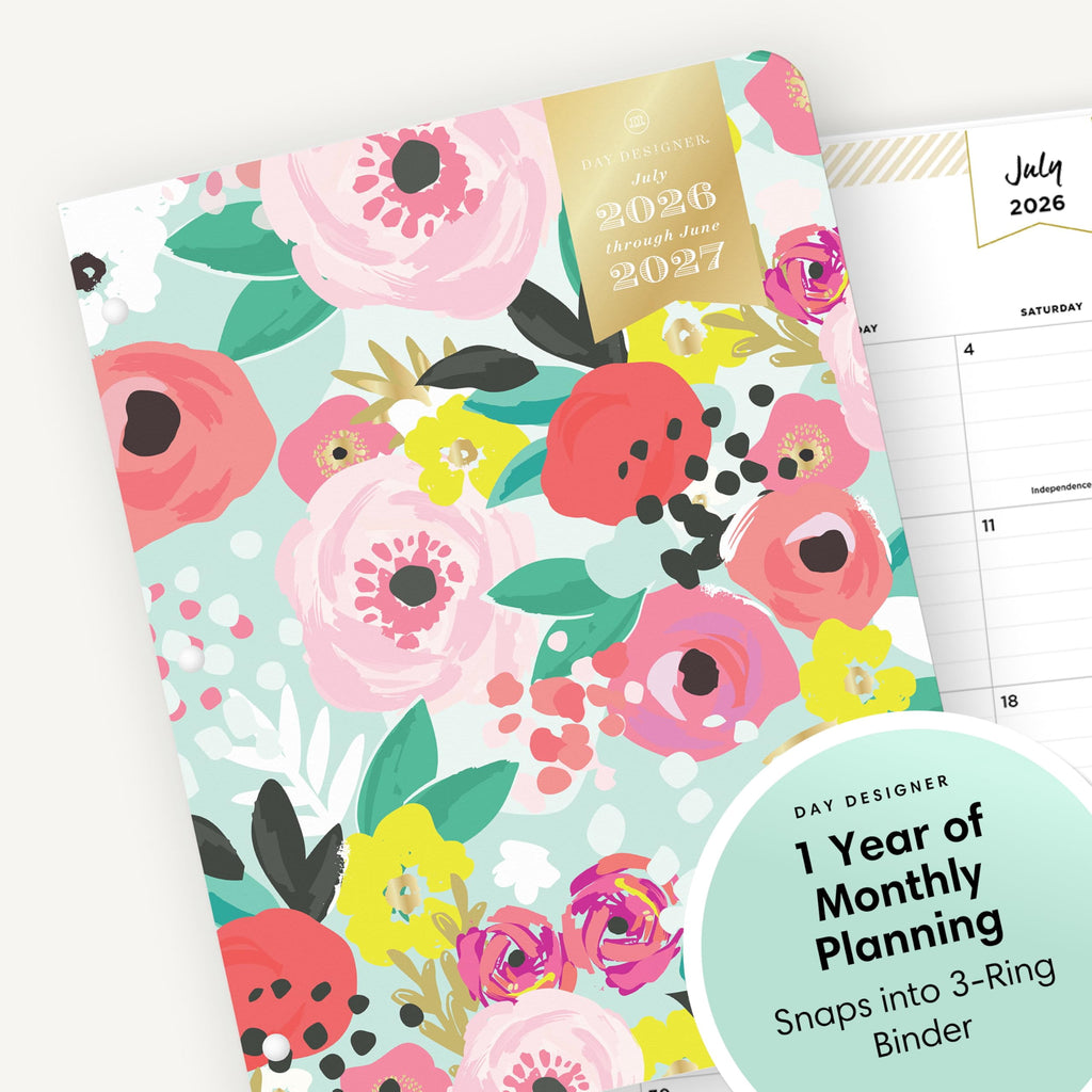 Day Designer 2026-2027 Monthly Academic Year Planner Calendar, July 2026 - June 2027, 8.5" x 11", Flexible Cover, Sta... - Image 5