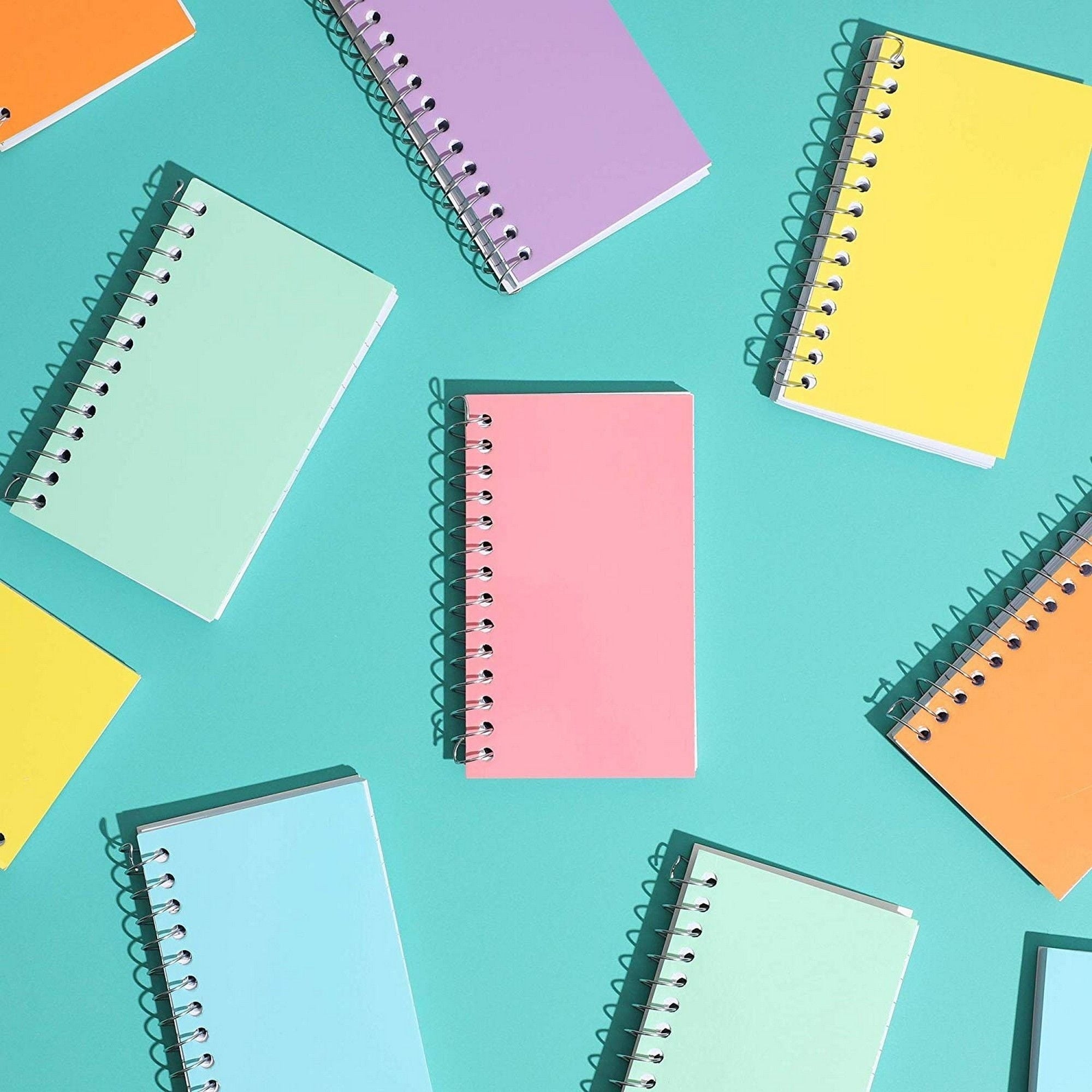 12-Pack Small Spiral Notebook 3x5, 80 Sheets Per Notepad, College Ruled Lined for Office Supplies, Classroom Notes, S... - Image 6