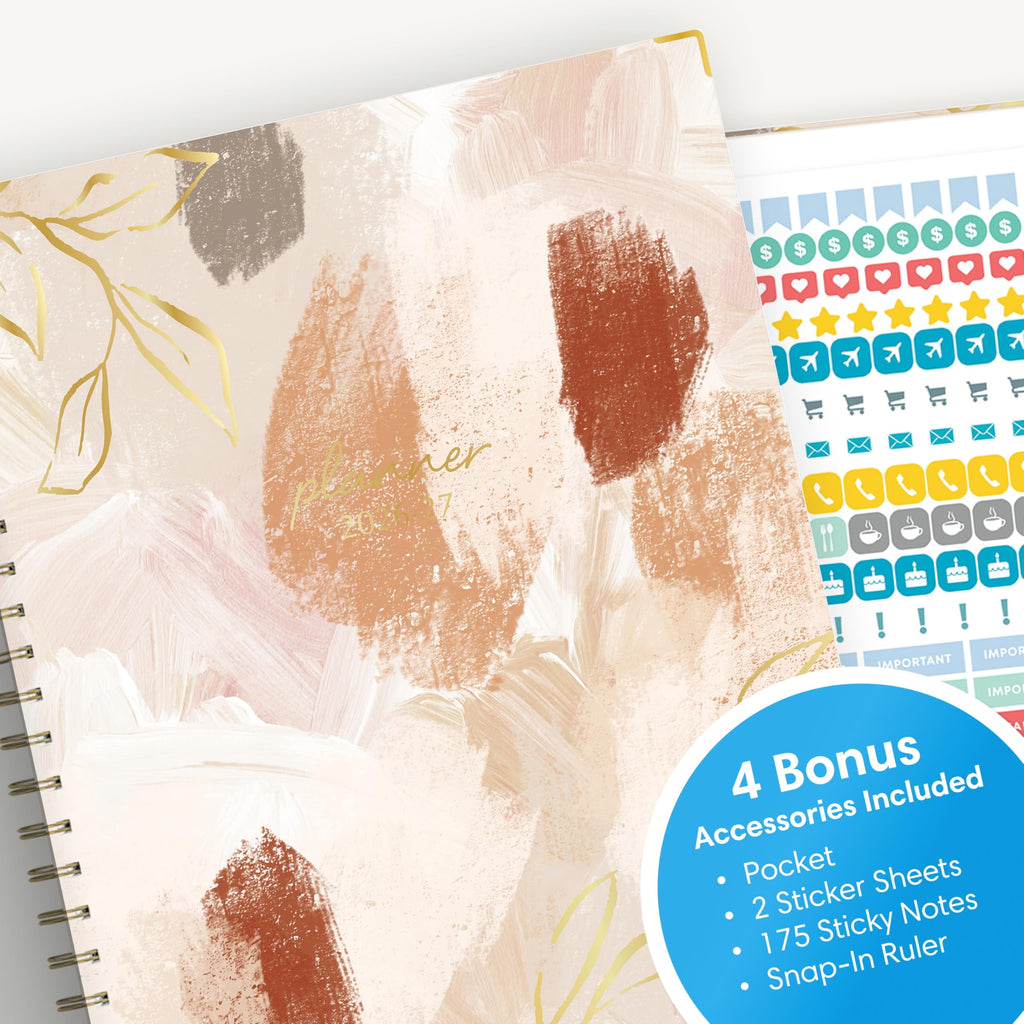15 Month 2026-2027 Weekly and Monthly Academic Year Planner Calendar, April 2026 - June 2027, 8.5" x 11", Hard Cover,... - Image 6