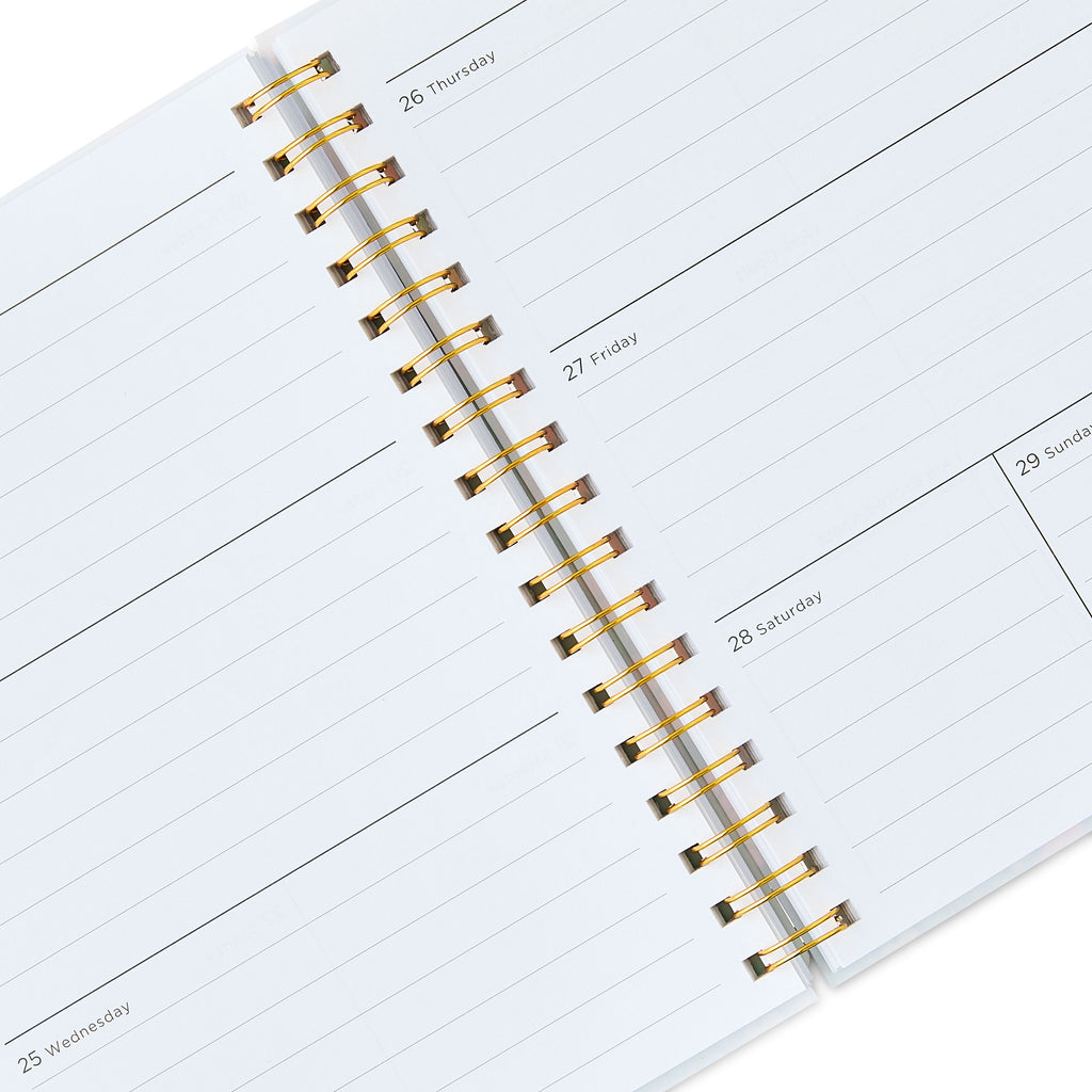 Pen+Gear 15-Month Monthly/Weekly Planner, 6.75" x 9", Multicolor Floral, April 2026-June 2027 - Image 3