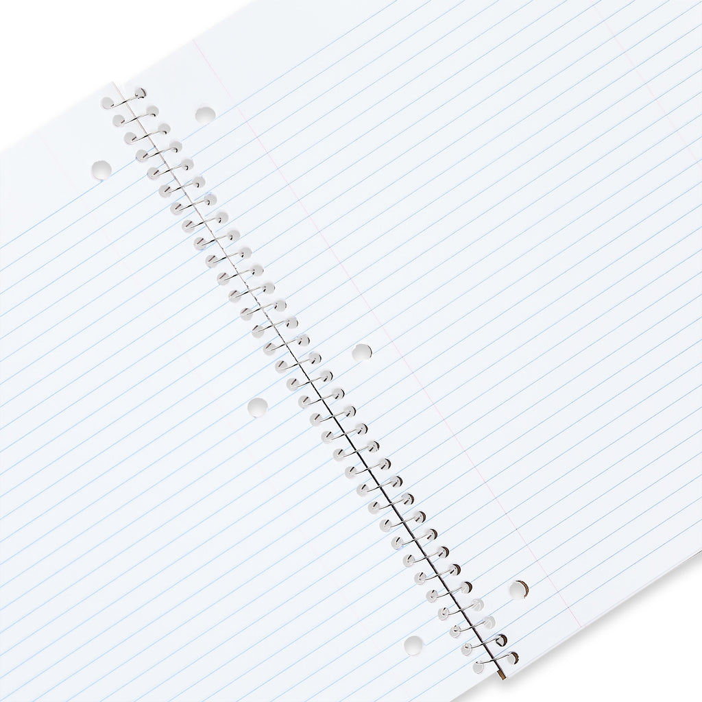1-Subject Notebook, 8" x 10.5", Red, 70 Sheets - Image 4