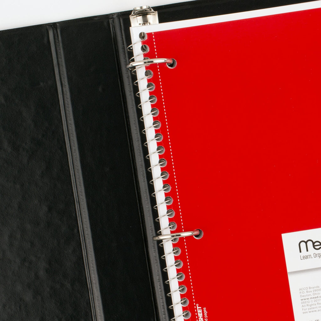 Mead Spiral Notebook, 1 Subject, College Ruled, 10.5" x 7.5", 70 Sheets, 6 Pack, Assorted - Image 5