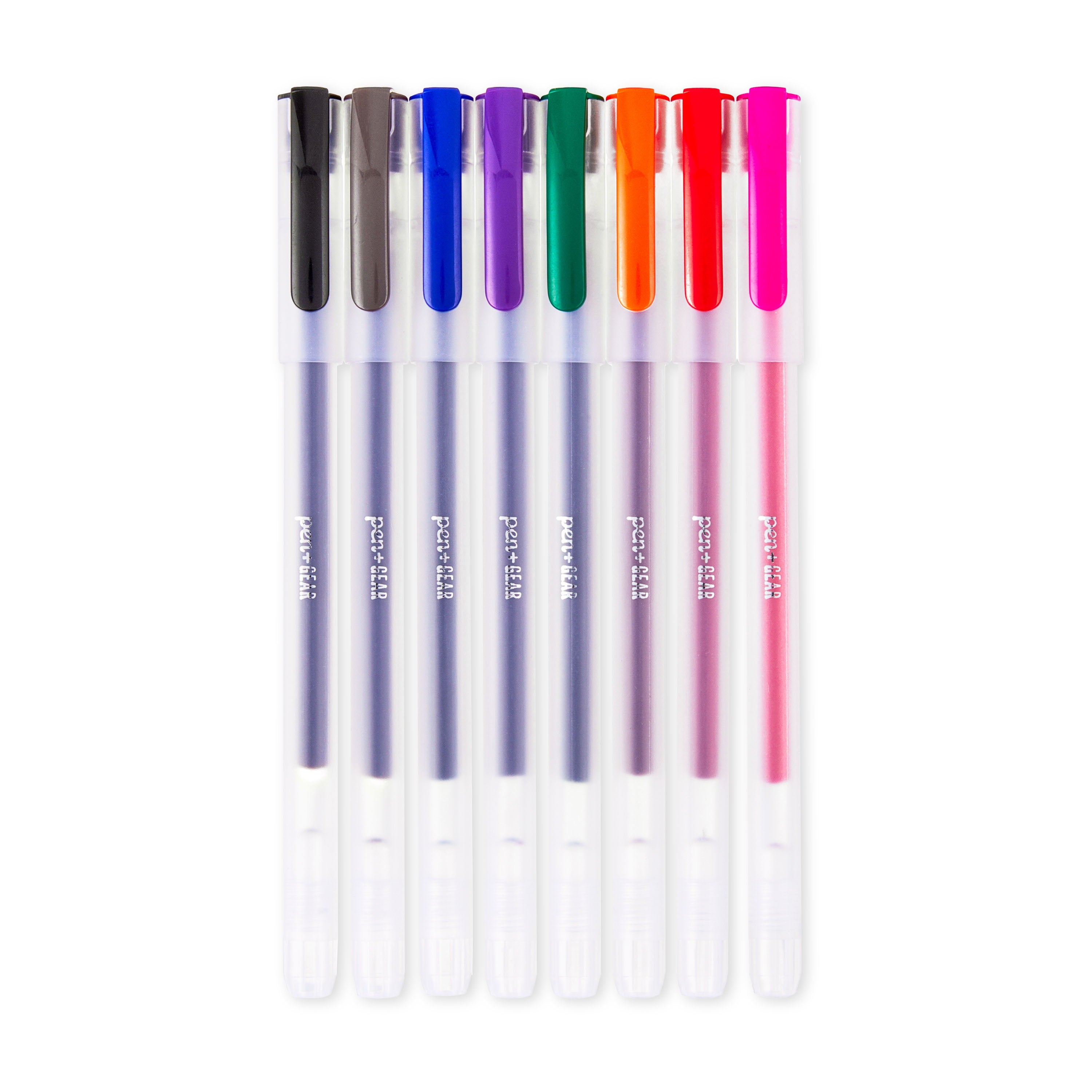 Pen+Gear Gel Stick Pens, Medium Point,0.7mm, Assorted Ink,8Count - Image 2