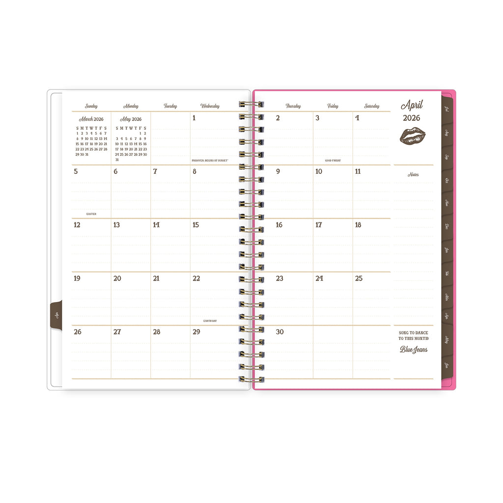 Jessie James Decker for Monthly Weekly Planner, 5" x 8", Jess Pink 15-Month (April 2026 - June 2027) - Image 5