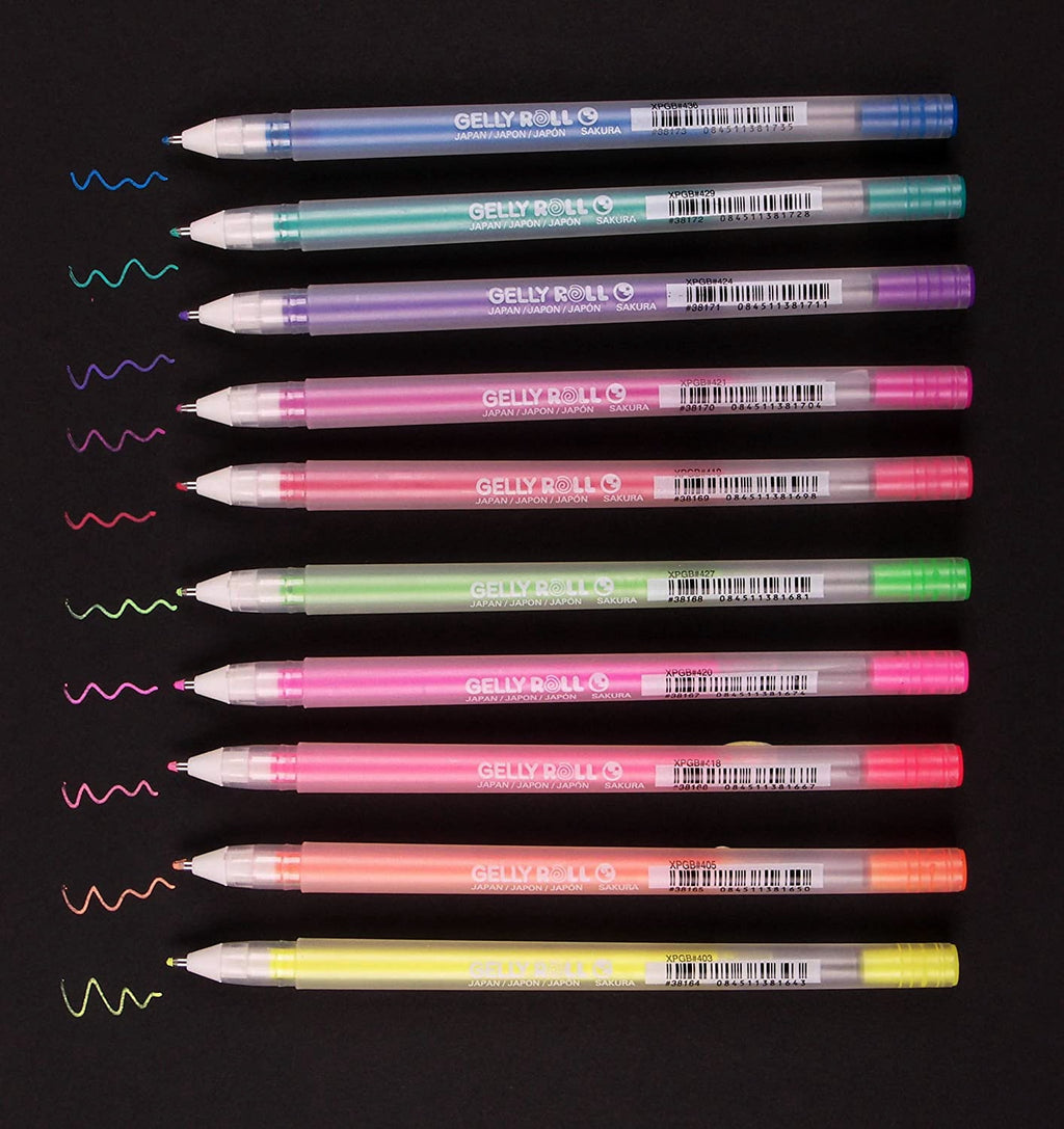 Gelly Roll Moonlight Pen Set, Fine, 10-Colors - Image 3