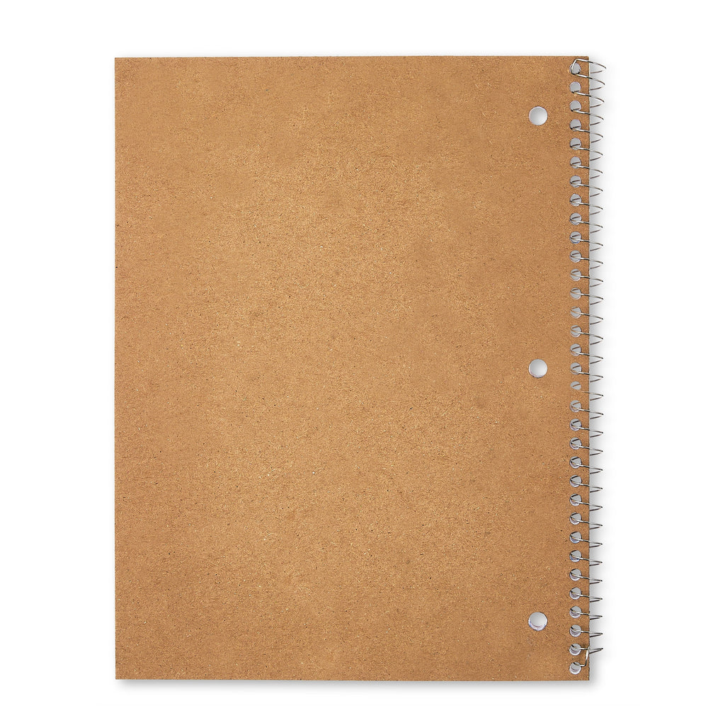 1-Subject Notebook, 8" x 10.5", Red, 70 Sheets - Image 2