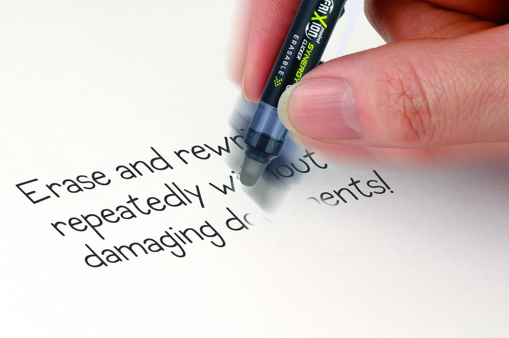 FriXion Synergy Clicker Erasable Gel Pens, Extra Fine Point, Assorted Ink, 5 Count - Image 3