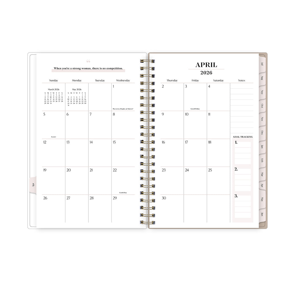 for Monthly Weekly Planner, 5" x 8", Wanisa 15-Month (April 2026 - June 2027) - Image 5