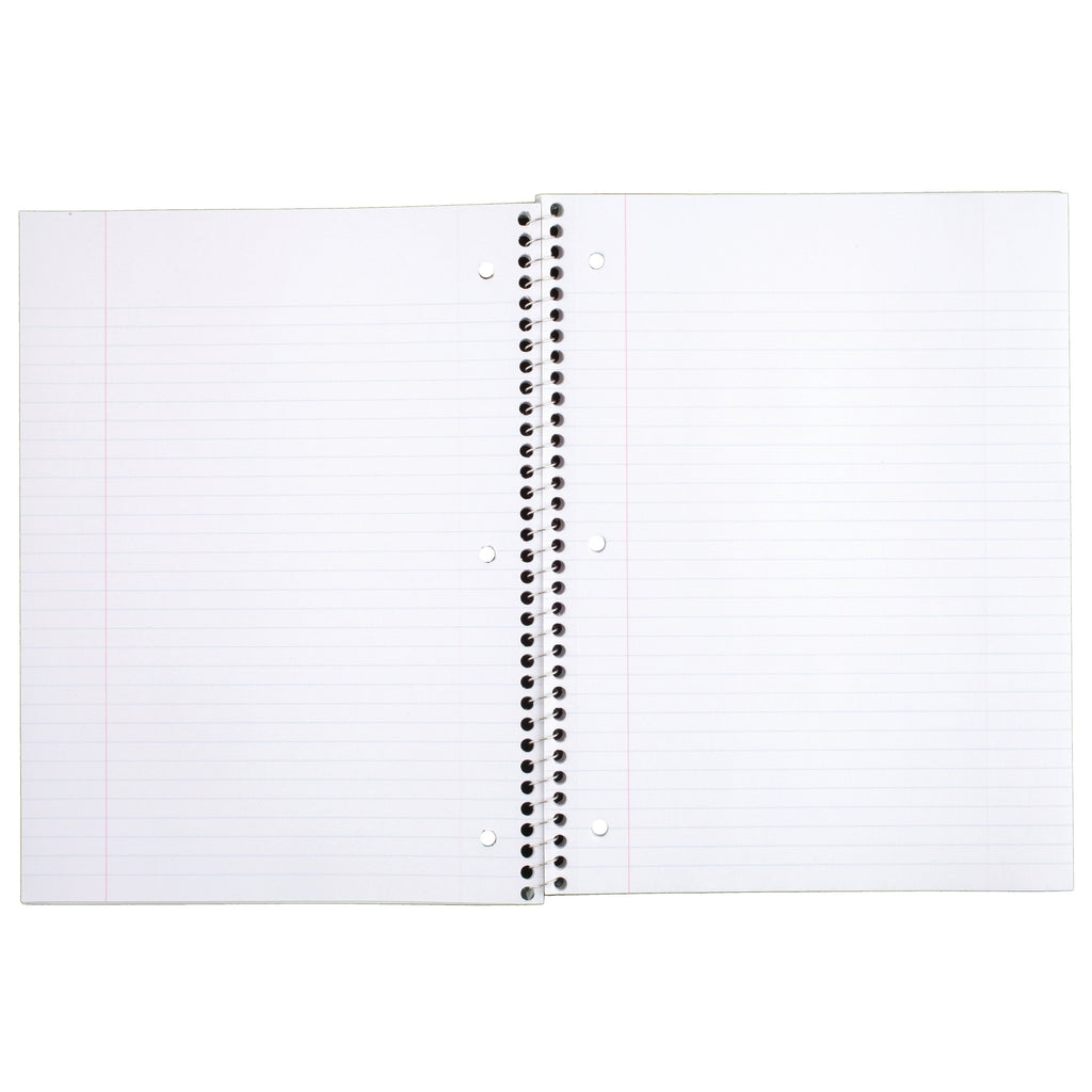 Spiral Notebook, 1 Subject, College Ruled, 70 Sheets, Assorted (05512) - Image 6