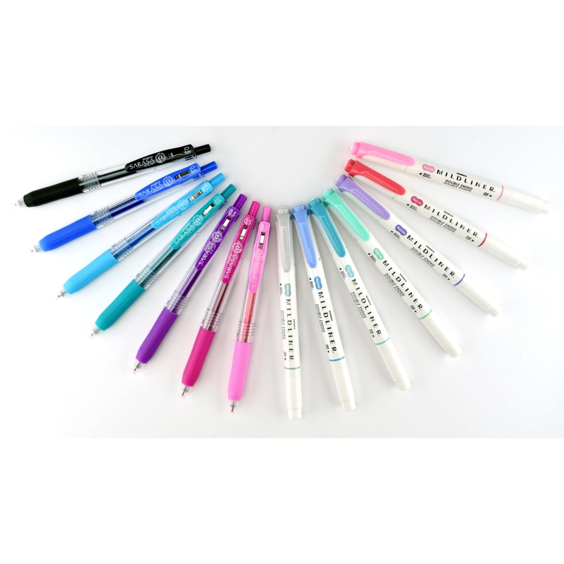 Journaling Set Mildliner HL & Sarasa Clip Assorted 14pk - Image 2