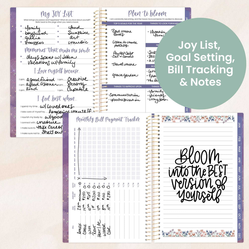 2026 Pocket Planner, 4" x 6", Mini Weekly & Monthly Agenda Organizer & Calendar Book, Good Things Are Coming - Image 6