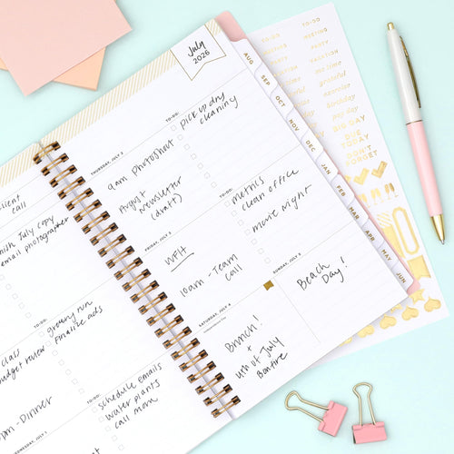 Blue Sky Day Designer 2026-2027 Weekly and Monthly Academic Year Planner Calendar, July 2026 - June 2027, 5" x 8", Flexible Cover, Wirebound - Image 2