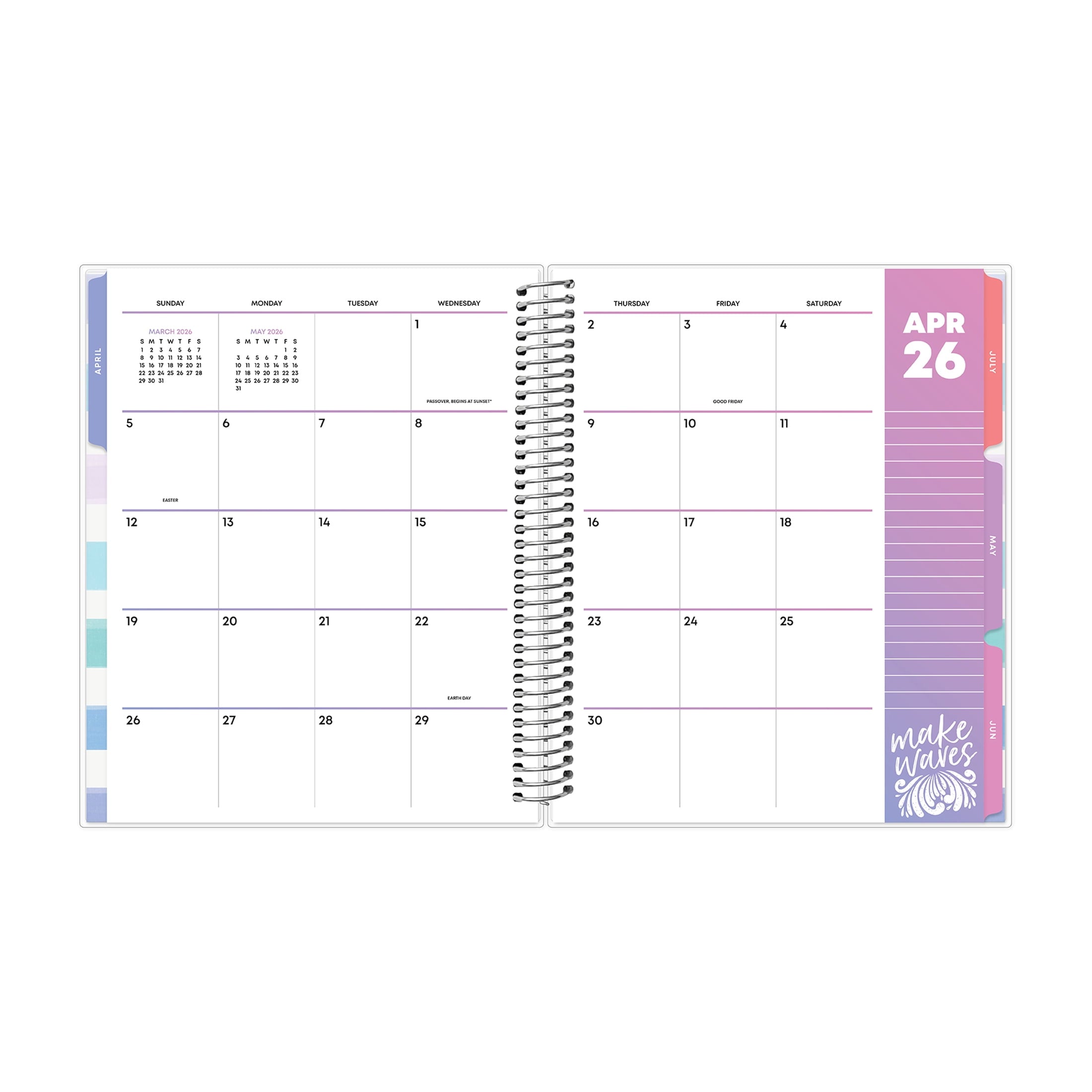 for Monthly Weekly Planner, 7" x 9", Otto Blue 15-Month (April 2026 - June 2027) - Image 5