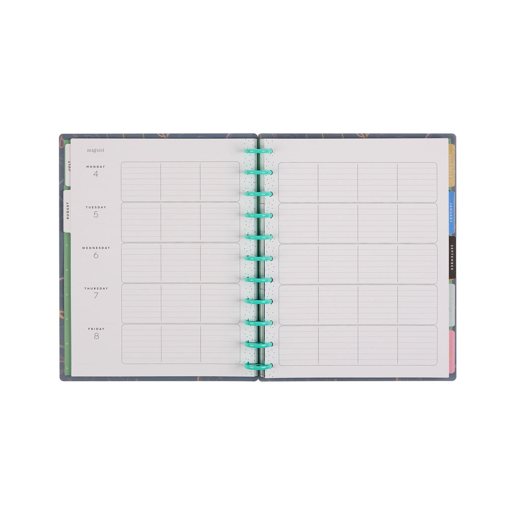 Happy Planner Classroom Plans Teacher Planner - 12-Month Academic, July 2025-2026, Red - Image 5