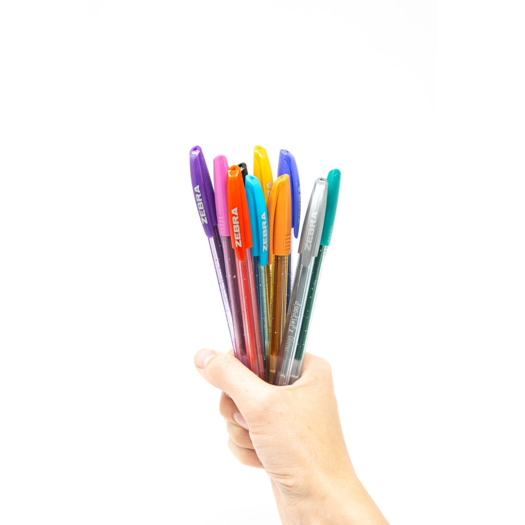 Zebra Doodlerz Gel Stick Pens, Bold Point 1.0mm, Assorted Colors, 60-Count - Image 4